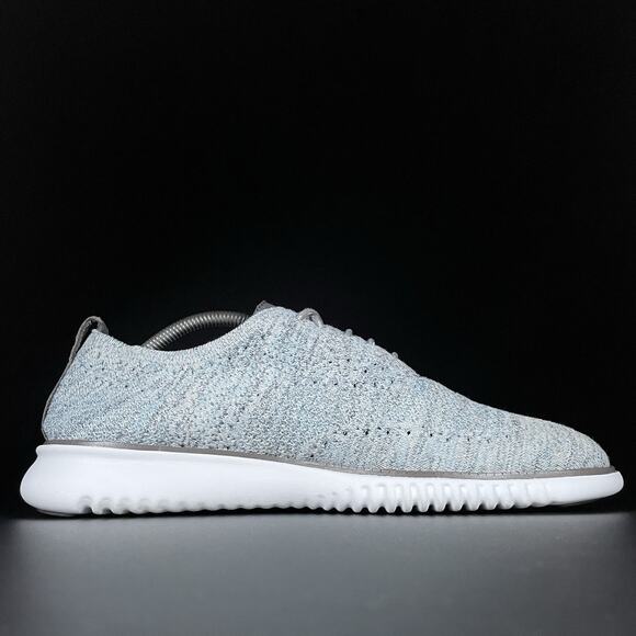 Cole Haan Zerogrand Stitchlite Men’s 10 M Blue Knit Casual Dress Shoes Sneakers main image 5